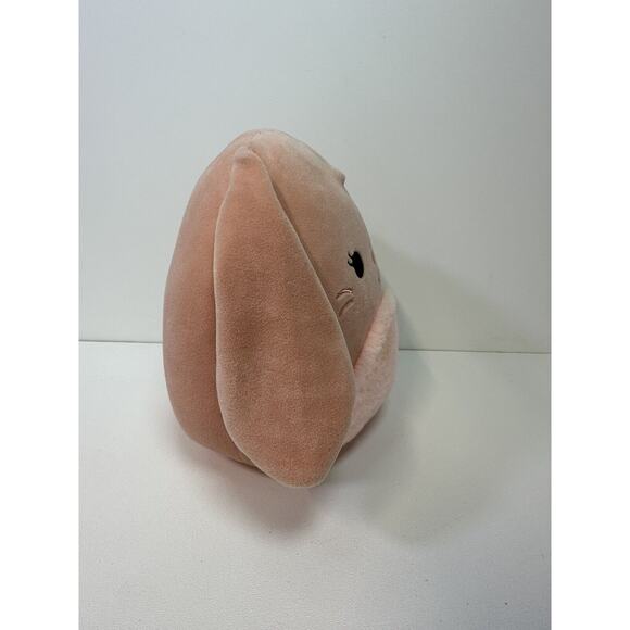 Squishmallows BUNNY 8” Easter Plush Satine the Bunny Rabbit Pink Glitter - Picture 8 of 10